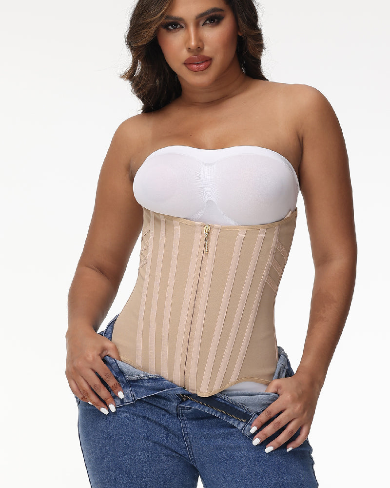 Curved Boned Waist Trainer High Compression Tiny Waist Corset