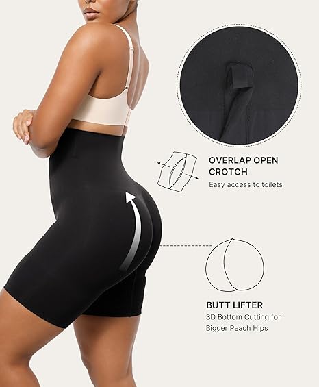 Shapewear Tummy Control Shorts for Women Seamless High Waisted Body Shaper Thigh Slimming Underwear Girdle