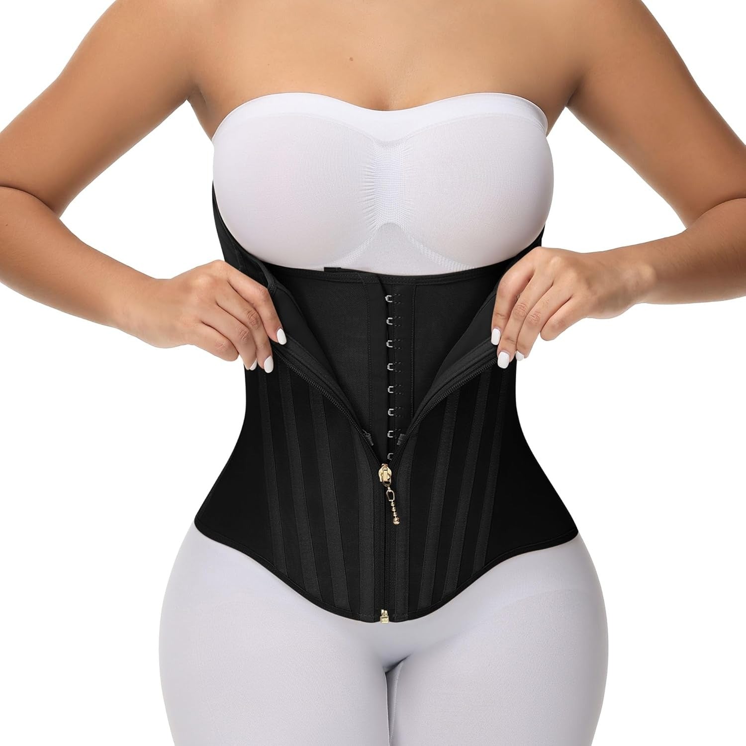 Curved Boned Waist Trainer High Compression Tiny Waist Corset